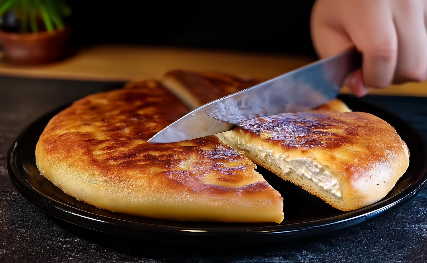 Εύκολη Τυρόπιτα Στο Τηγάνι σε 15' Χωρίς Μαγιά!