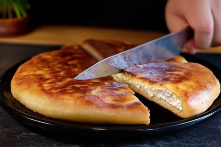Εύκολη Τυρόπιτα Στο Τηγάνι σε 15' Χωρίς Μαγιά!