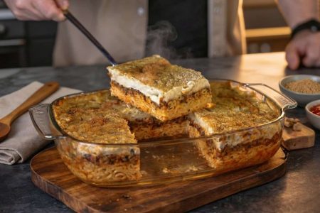 Αυτό το Πανευκολο  Νηστίσιμο παστίτσιο είναι τέλειο για τη Σαρακοστή! Αλλά είμαι σίγουρος θα το βάλετε στο πρόγραμμα σας όλο τον χρόνο!!
